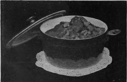 Casserole of Beef. Cooking  en casserole  is an excellent method of cooking the cheaper parts of meat