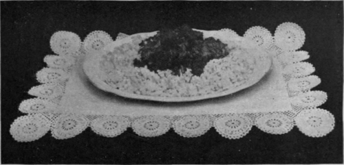 Curried Shin of Beef. Curries, when carefully prepared, are very appetising. Rice should always be served with a curry