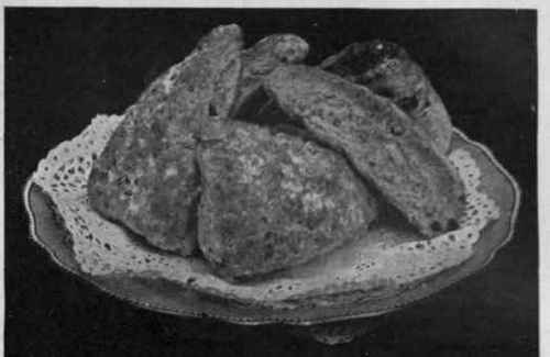 Edinburgh Scones, which are excellent eaten either hot or cold