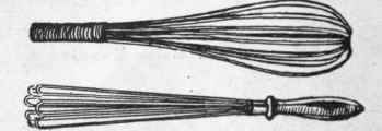 Egg whisks are a great convenience when beating more than two or three eggs