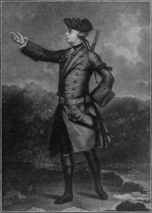 James Wolfe, the conqueror of Quebec   and ladies' hearts From a scarce contemporary print