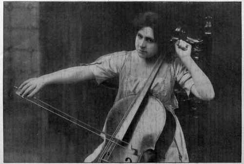 Miss May Mukle it one of the most talented of women 'cellists, and amongst the first of her sex to adopt the 'cello as an instrument for professional purposes