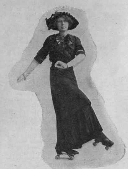 Second position of the inside forward eight