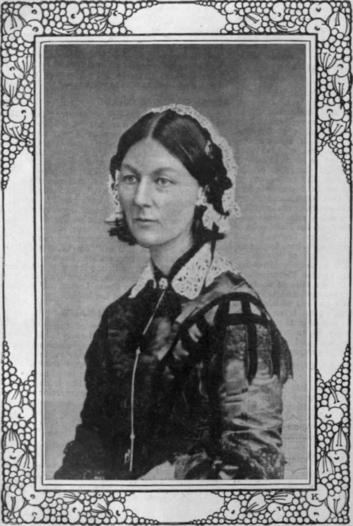 The late Miss Florence Nightingale, the pioneer of nursing reform and a heroine of the Crimean War, the horrors of which she and her devoted band of nurses did so much to mitigate