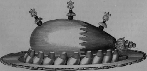 Little Creams of Chicken for Garnishing Ham a la Douglas