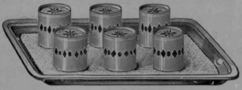 Little Glasses for Asparagus Creams