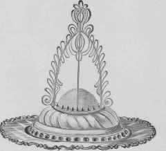 Turban With Pineapple Or Strawberry Or Sultana Tur 752