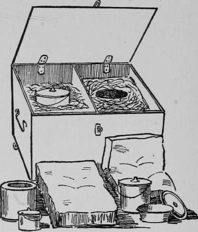 Hay Box With Two Compartments.