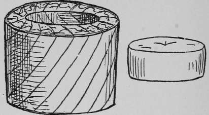 Space adjuster before it is covered; and small pad to fill the space below the pail.
