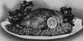 Leg Of Lamb (Caper Sauce).