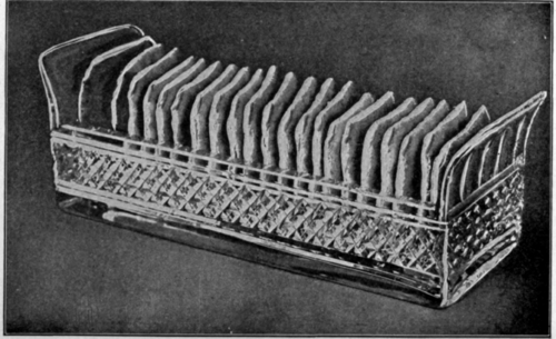 A Cracker Dish Designed Especially for the Porch Tea Table.