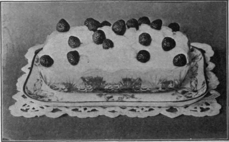 Strawberry Charlotte. Recipe on Page 259.