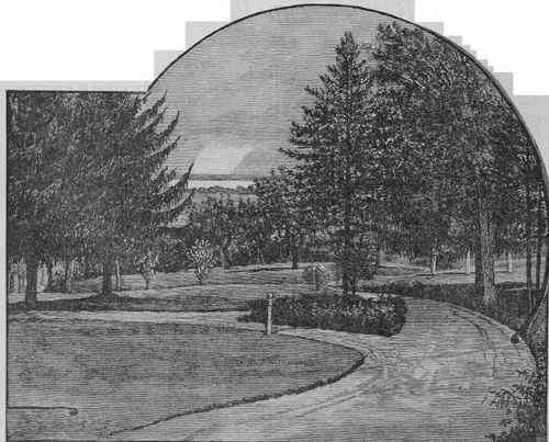 Drive Approach; S. K. Satterlee's Grounds, N. Y.