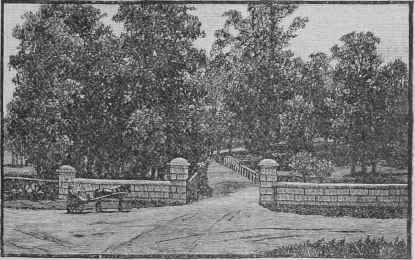 Gate Approach to Ridgelawn.