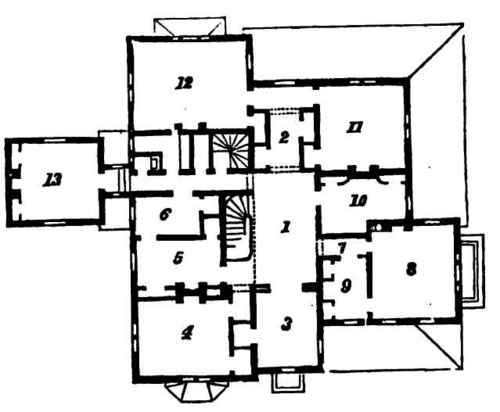 PLAN OF CHAMBER FLOOR.