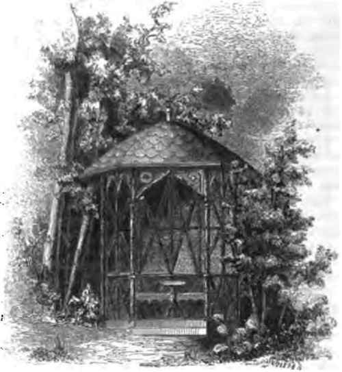 RUSTIC ARBOR.