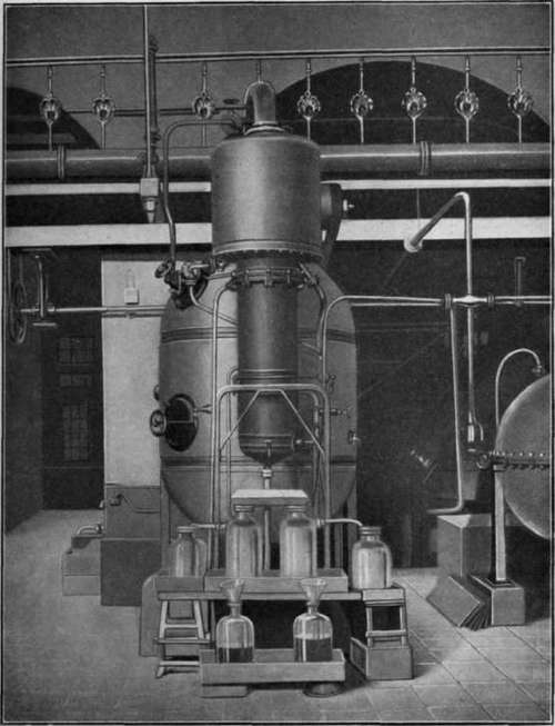 Fig. 47. Distilling and rectifying apparatus.