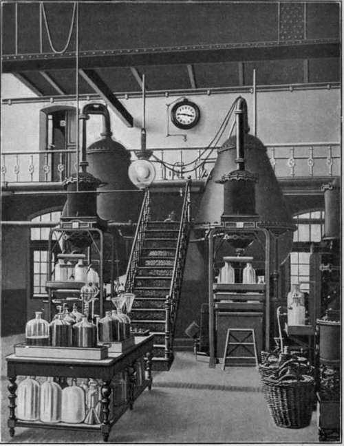 Fig. 48. Distilling apparatus for water distillation.