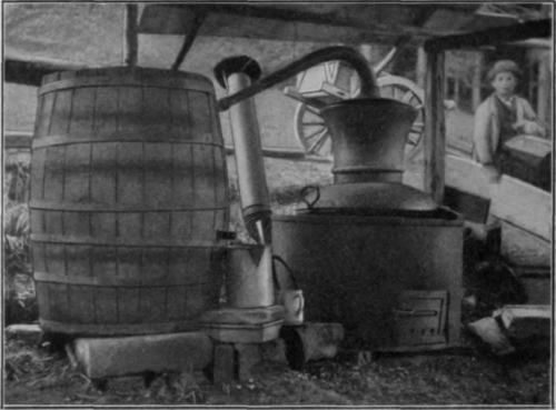 Fig. 14. Larger distilling apparatus.