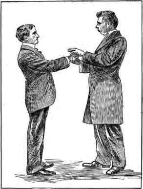 FOURTH TEST FASTENING THE HANDS.