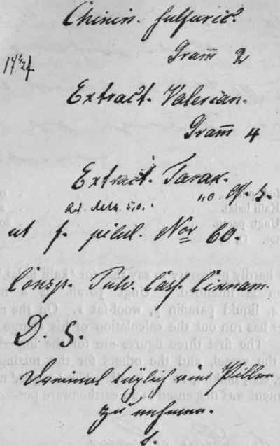 Facsimile Prescriptions 743