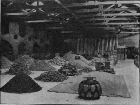 Fig. 10. A drug and gum show at London Docks. (Heap.)