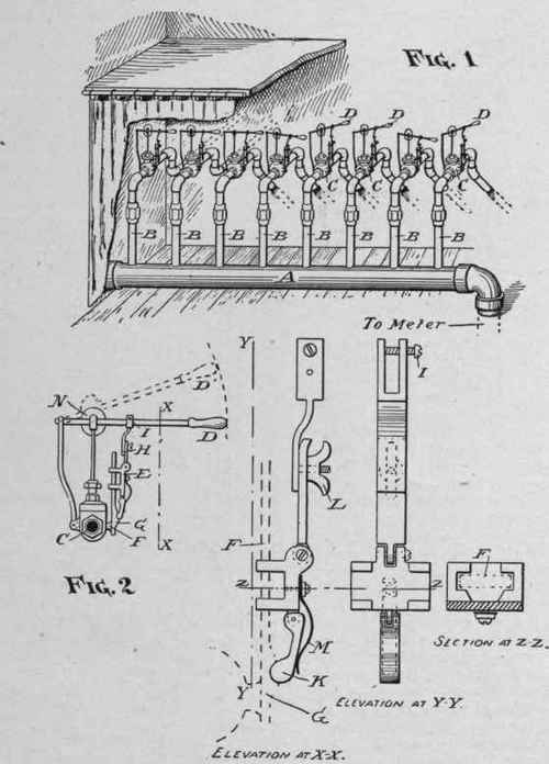 ADJUSTABLE CONTROL OF CHURCH LIGHTS.