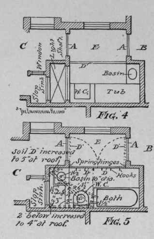 DRAINAGE AND WATER SUPPLY OF A HARTFORD, CONN , HOUSE.