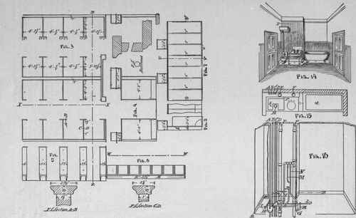 Gentlemen s Toilet Room Plan Elevation Section And 108