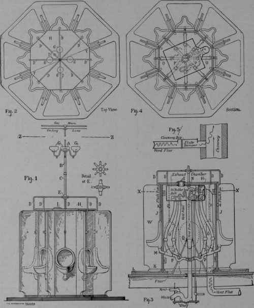 PLUMBING DETAILS IN AN OMAHA HOTEL.