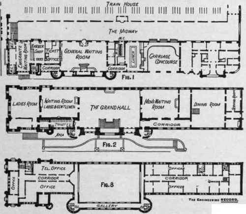 Plumbing In The Union Depot At St Louis 234