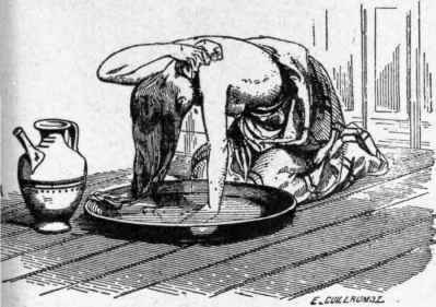 Fig. 294. Fifteenth Century Lady at Her Toilet from Viollet le Duc†