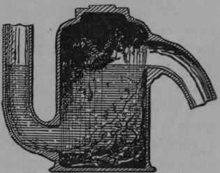 Fig. 2.   Pot trap, after short usage under a kitchen or pantry sink.