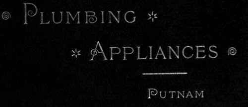 Improved Plumbing Appliances