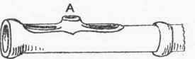 Fig. 199. Glazed ware Horizontal Waste pipe for Lavatory Range with Inspection Openings.