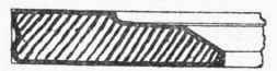 Fig. 40. Dished Marble Slab for Lavatory.