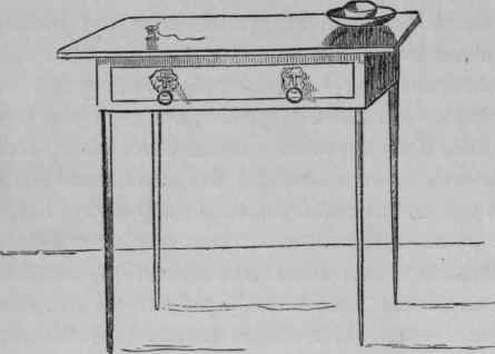 New Queen Anne table.