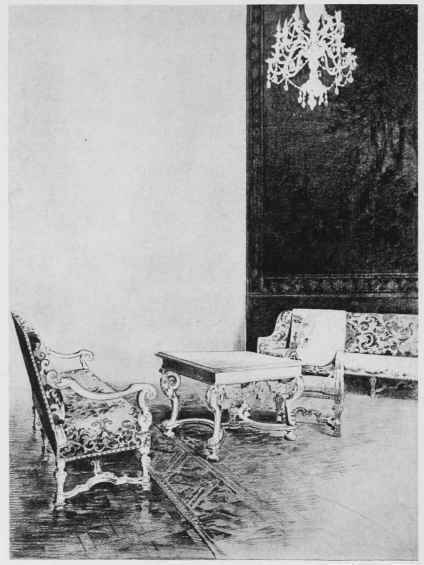 The chairs and table will be readily.