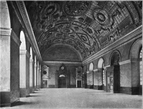 CEILING IN THE PALAIS DE JUSTICE, RENNES.