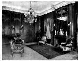 A BEAUTIFUL ROOM IN THE PERIOD OF LOUIS XV