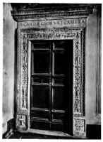 DOORWAY WHICH ILLUSTRATES STRUCTURAL EMPHASIS BY ORNAMENT
