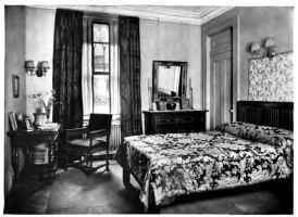 MAN'S BEDROOM, IN A MODERN APARTMENT