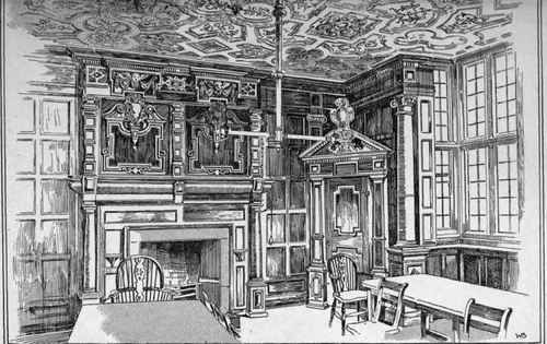 Sixteenth Century Room In Ye Olde Reine Deere Hotel, Banbury