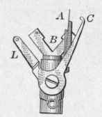 Fig. 214. Electric igniter for acetylene gas burners.