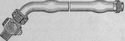Fig. 63. Corporation cock with lead connecting pipe.