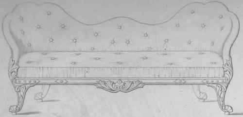 Drawing Room Sofas Plate LXIII 322