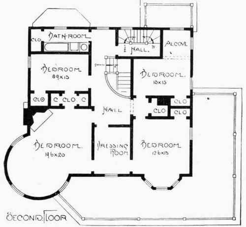 Floor And Framing Plans For W A Sylvester s House 95