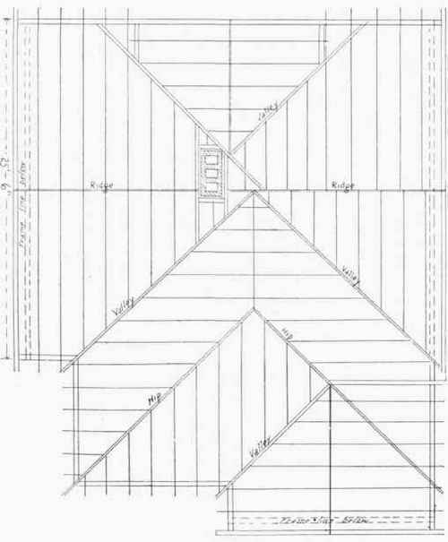 ROOF FRAME PLAN