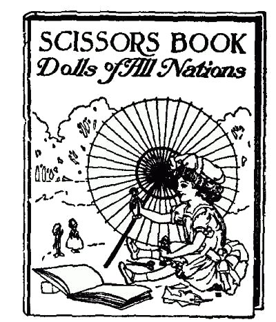 Scissors Book Dolls of All Nations