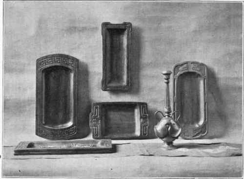 Fig. 168. Varieties of line carving.